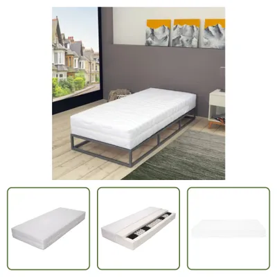 Obrázek produktu pro The Living Store matrace 100 x 200 cm 7zónové taštičkové pružiny 20 cm H2