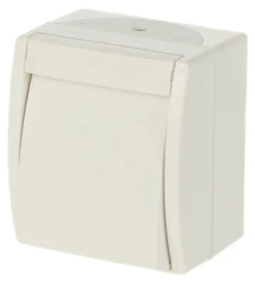 Produktbild von Busch-Jaeger 1484-0-0380, Knöpfe, Weiß, IP44, 10 A, 250 V, CE