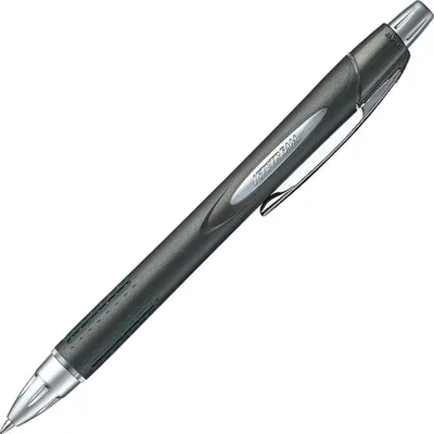 Productafbeelding van uni jetstream - Rubber Body design - SXN-250-07 - Zwart - 0,7 mm (Gun Metallic Grijs)