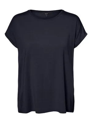 Produktbild von Vero Moda 10284468_2079_63, T-Shirt, Weiblich, Dunkelblau, XL, 1 Stück(e), Wash with similar colors, Line dry in the shade