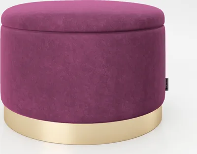 Produktbild von runder Pouf "SUE"