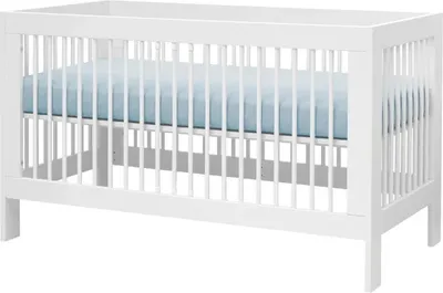 Zdjęcie produktu dla Łóżeczko dziecięce BASIC 140x70 białe
