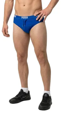 Image de PUMA - Maillot de bain homme, slip avec logo, modèle 1P