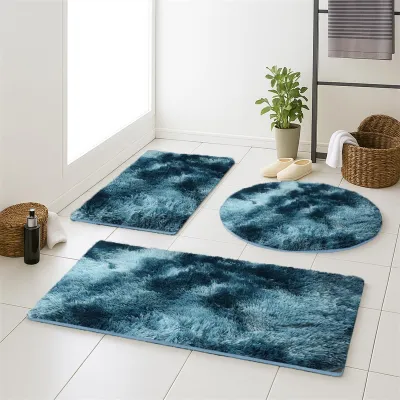 Obrázok produktu pre Protisklzová podložka do kúpeľne, umývateľný koberec do kúpeľne, 60x120 cm