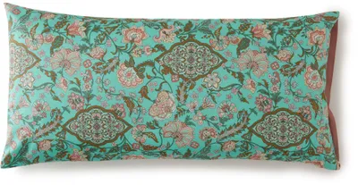 Produktbild von Bassetti Satin-Kissenhülle einzeln Tigullio Farbe AQUAGRÜN V1 Größe 40x80