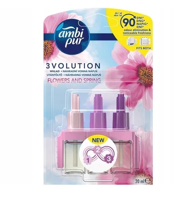 Produktbild von Ambi Pur 3Volution náplň do osviežovača 20 ml Flowers&Spring