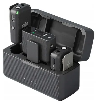 Zdjęcie produktu dla DJI Mic 2, 50 - 20000 Hz, 21 dB, 120 dB, Wielokierunkowy, Bezprzewodowy, Bluetooth