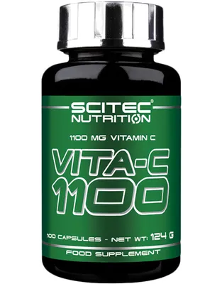 Produktbild von Scitec Nutrition Vita-C 1100 100 capsules / Vitamin C / Vitamin C in Kapseln