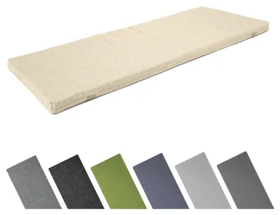 Immagine prodotto di Cuscini per panchine da giardino, dimensioni 100x40 cm, idrorepellenti e resistenti ai raggi UV
