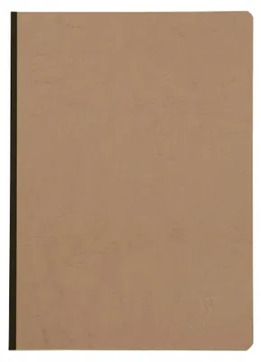 Image de AGE-BAG Carnet de notes DIN A4/96fl. blanc ; tabac