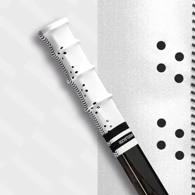 Produktbild von Hole ROCKETGRIP Hockey Grip - Color weiss/schwarz