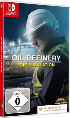 Produktbild von Oil Refinery - Die Simulation - Betreibe eine Ölraffinerie - für Nintendo Switch