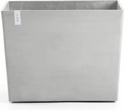 Obrázek produktu pro Květináč Ecopots plastový Ø 81,6 cm 85,2 x 39,5 x 65,8 cm šedý