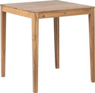 Obrázek produktu pro BELIANI Zahradní bistro stůl světle hnědý  akáciové dřevo 70 x 70 cm obdélníková deska rustikální styl venkovní
