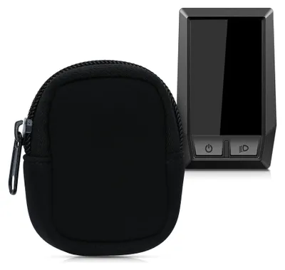 Produktbild von kwmobile Tasche kompatibel mit Bosch Kiox / Kiox 300 - E-Bike Computer Neopren Hülle - Schutztasche Schwarz