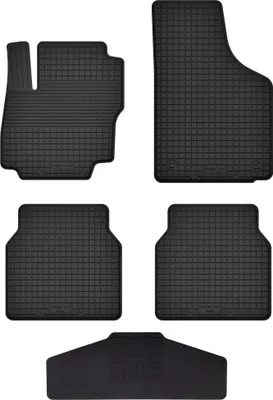Produktbild von Gummi Fußmatten Set Für: Honda Jazz V (2020-) Gummimatten Schwarz