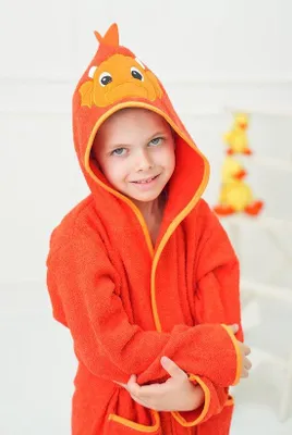 Produktbild von Teksmoda Kinder Bademantel Drache