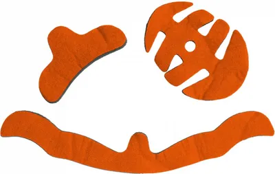 Immagine prodotto di výztuhy TSG - kit di imbottiture per casco adulto DC arancione (005)