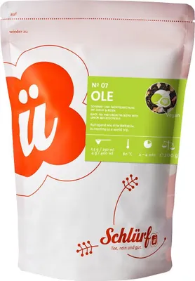 Produktbild von Schlürf -  Schwarz-/Grünteemischung Ole №07