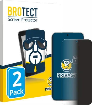 Produktbild von 2x BROTECT Sichtschutzfolie für Honor 400 Anti-Spy Privacy Sichtschutz Blickschutz Folie Blaulicht-Schutz