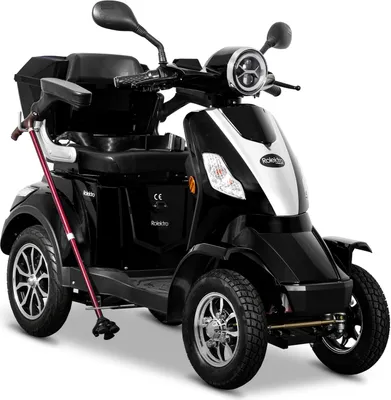 Produktbild von Rolektro, E-Quad 25, Schwarz, 60V-20Ah Bleigel Akkus, 1000 Watt