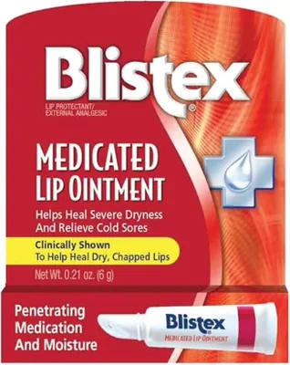 Obrázek produktu pro Blistex | Balzám na rty, Léčivá mast na rty, Na opary, Ochrana proti nachlazení, Ochranná | Léčivá - 6g