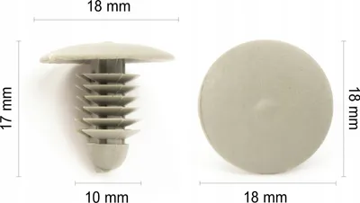 Produktbild von 1x Dachhimmelbezug-Polsterstift 10mm