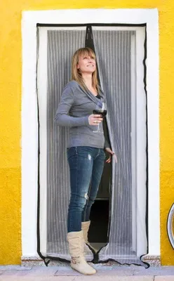 Obrázok produktu pre Sieť proti hmyzu na dvere 100 x 210 cm, biela