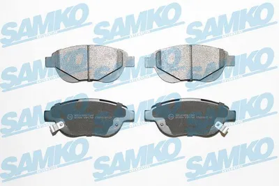 Produktbild von SAMKO Bremsbelagsatz, Scheibenbremse x 5SP1760