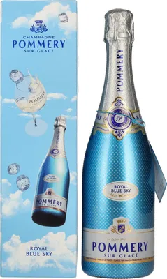 Produktbild von Pommery Royal Blue Sky Champagne 12,5% Vol. 0,75l in Geschenkbox