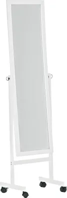 Produktbild von Standspiegel HLO-CP92eckig  weiß