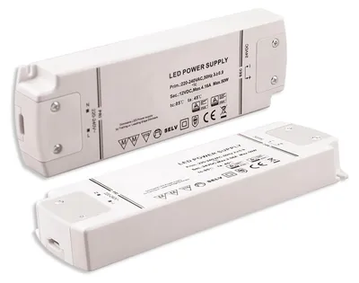 Produktbild von ISOLED LED Flexband-Trafo 12V/DC, 0-50W, dimmbar (Spannungssenke), SELV