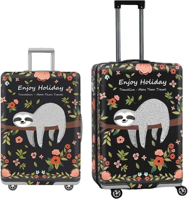 Produktbild von Kofferbezug 45-81 cm, für Reisen, Polyester, waschbar, mit Reißverschluss