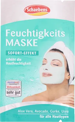 Produktbild von SCHAEBENS Feuchtigkeitsmaske 2x5ml