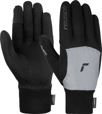 Produktbild von Reusch Fingerhandschuhe Garhwal Hybrid mit praktischer Touchscreen-Funktion 6592 glacier grey/black 8
