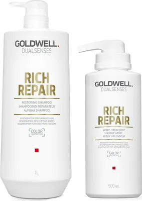 Immagine prodotto di Goldwell DualSenses Rich Repair Shampoo 1000ml + Maschera 500ml