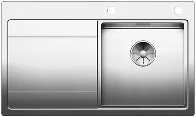 Produktbild von BLANCO DIVON II 45 S-IF, Schrankwaschbecken, Edelstahl, Edelstahl, Links, 45 cm, Deutschland