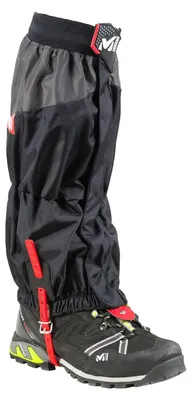 Productafbeelding van MILLET HIGH ROUTE Gamashes, zwart/rood, maat L
