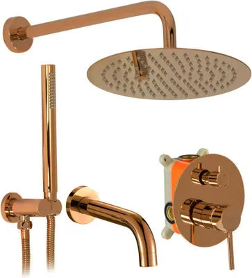 Immagine prodotto di Set Doccia Rea Lungo  Copper