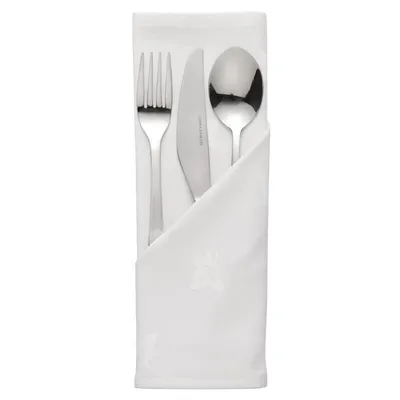 Produktbild von Mitre Luxury Luxor Servietten weiß 45cm (10 Stück)