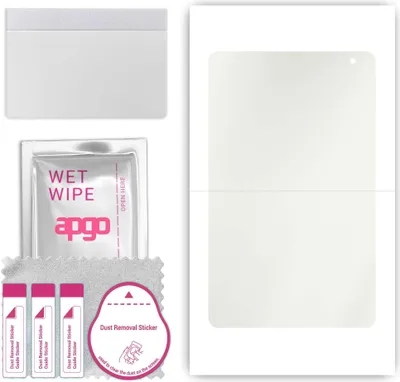 Produktbild von apgo Hydrogel Schutzfolie, Matt, kompatibel mit Alcatel 1T 10, flexibele Displayschutzfolie, Folie mit Positionierhilfe, Anti-Fingerprint, kratzfest, einfache Montage