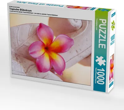 Produktbild von Calvendo Ein Motiv aus dem Kalender Tropischer Blütentraum 1000 Teile Puzzle quer 640x480mm, CALVENDO; 7436806