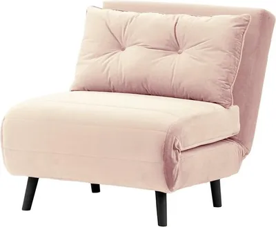 Zdjęcie produktu dla Fotel rozkładany Flic 77 cm-Velluto 14-black