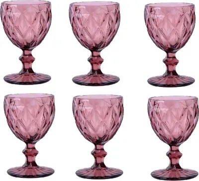 Zdjęcie produktu dla Kieliszki do wina Schäfer Diamond - Idealny zestaw 6 kieliszków do białego wina z jagodami 250 ml