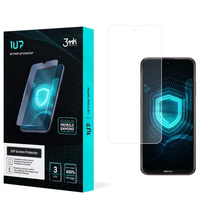 Produktbild von 3mk Display Schutzfolie 1UP für Nokia X20 transparent Gaming (3 Stück)