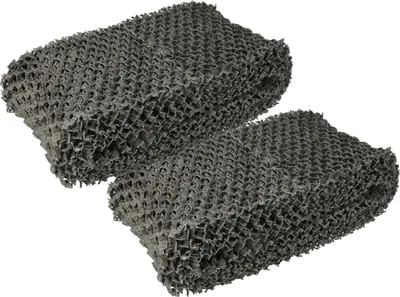 Produktbild von vhbw 2x Filter kompatibel mit Philips HU4816, HU4813/10, HU4816/10, HU4814/10 Luftbefeuchter - Luftfilter, Vliesfilter, Grau