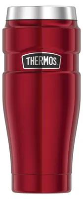 Immagine prodotto di THERMOS STAINLESS KING MUG 0,47 l Thermobecher cranberry red polished | HAN 4002248047 | EAN 5010576903501