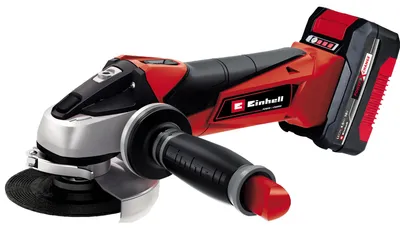 Image de Meuleuse d’angle sans fil – TE-AG 18/115 Li – 18 V – Ø 115 mm – 8 500 tr/min – 28 mm – avec batterie 4,0 Ah et chargeur