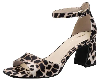 Produktbild von Tamaris Damen Heeled Sandals Textil, braun, 37 EU