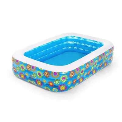 Produktbild von Bestway Planschbecken Aufblasbar Blau 229x152x56 cm